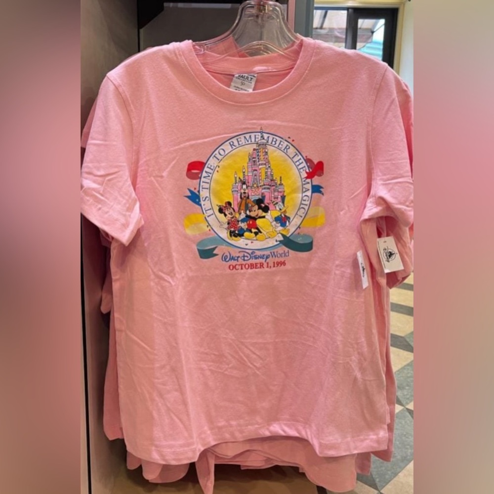 NWT - WDW 25th Anniversary Remember the Magic Tshirt
